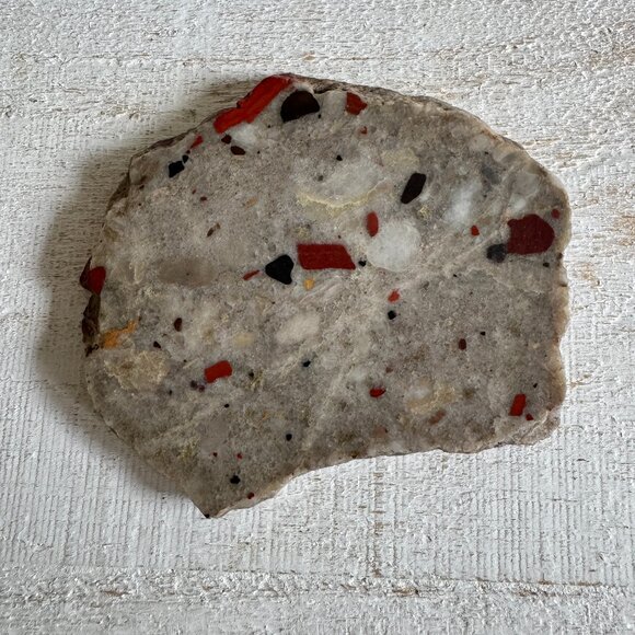 Pudding Stone Rough Rock Specimen - Picture 1 of 12